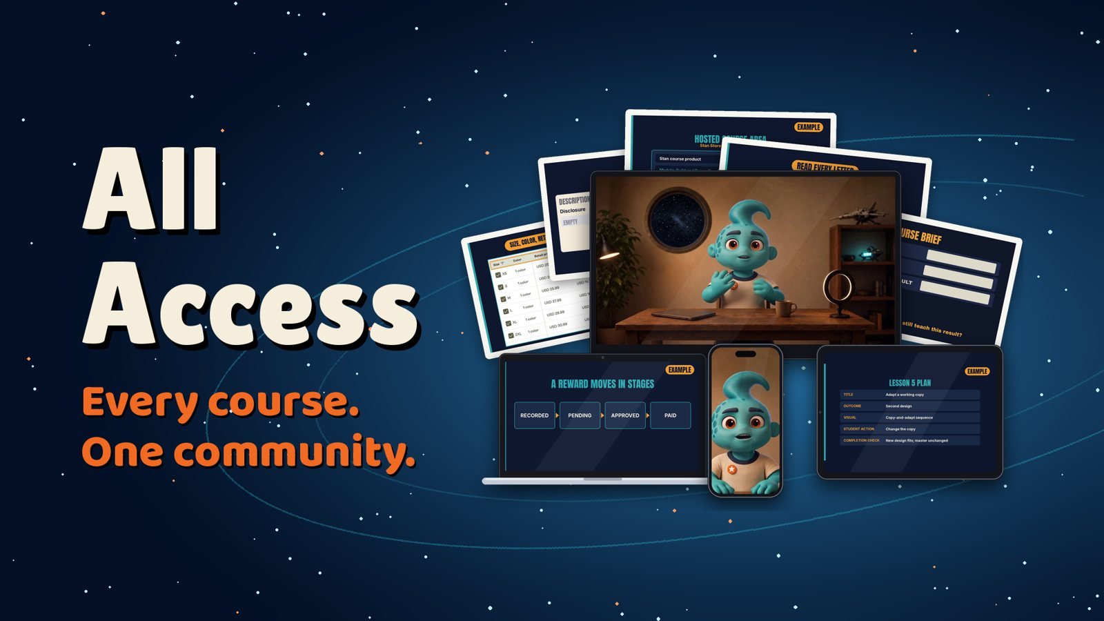 All Access: every course, one community